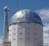 View of the telescope